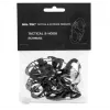 Mil-Tec Set moschettoni S-Hook – nero