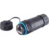 S/CONN Giunto per cavo patch di rete RJ45, Cat6, IP68, versione corta, outdoor (08-01048)