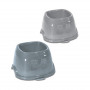 Stefanplast Mangiatoia Break 9 0,7L 19x19x11cm assortito grigio/blu