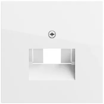Gira System 70 Placca di copertura per UAE/IAE + rete, bianco puro (027070)