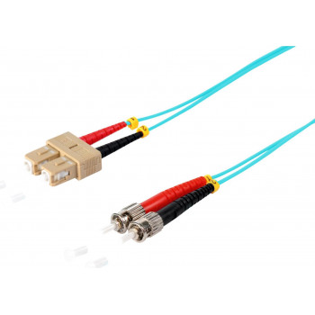Cavo patch in fibra ottica Shiverpeaks SC a ST OM3 duplex, 5 m
