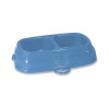 Mangiatoia per animali Stefanplast Break 13 0,2+0,2 l, 21x13x5 cm, assortiti grigio/blu