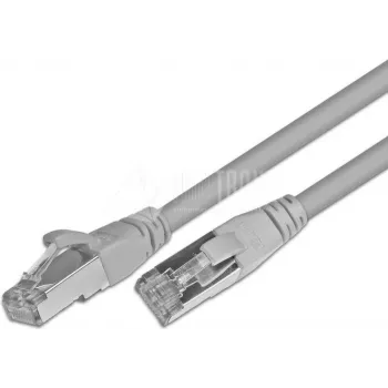 Cavo patch Cat5e F/UTP Wirewin, 7,5 m, grigio