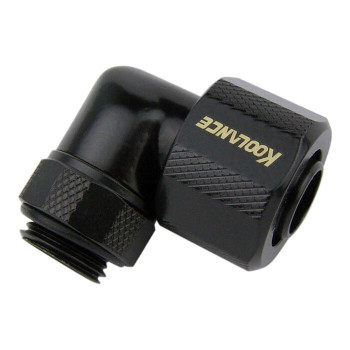 Raccordo a compressione Koolance per 10 mm x 13 mm - nero