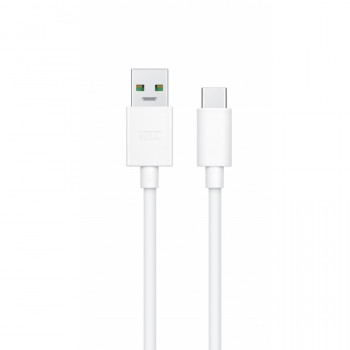 Cavo OPPO VOOC USB-A a USB-C, 8 A, 1 m, bianco (DL149)