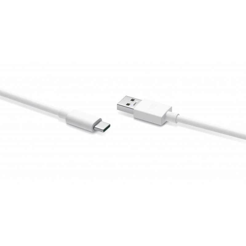 Cavo OPPO VOOC USB-A a USB-C, 8 A, 1 m, bianco (DL149)