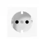 Placca centrale Jung A 1520 KIPL WW per presa SCHUKO, bianco alpino