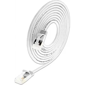 Cavo patch Wirewin Slim Cat6a Light, rotondo, U/FTP, Ø 3,8 mm, bianco (PKW-LIGHT-STP-K6A 0.15 WS)
