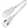 Cavo patch Wirewin Slim Cat6a Light, rotondo, U/FTP, Ø 3,8 mm, bianco (PKW-LIGHT-STP-K6A 0.15 WS)
