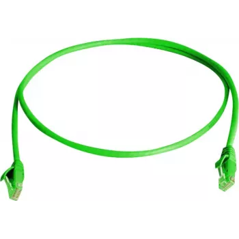 Cavo patch Telegärtner Cat6 U/UTP, 0,5 m, verde
