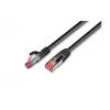 Cavo patch Wirewin Cat6 S/FTP, 0,25 m, nero