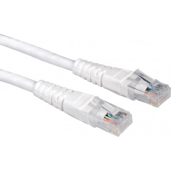 Cavo patch Secomp Cat6 U/UTP RJ45, 3 m, bianco