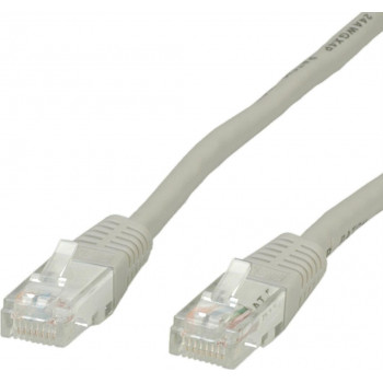 Cavo patch Secomp Cat6 U/UTP RJ45, 1 m, beige