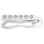 Ciabatta Schuko Mercodan con 6 prese (503800027)