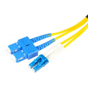Cavo patch in fibra ottica Optix SC/UPC a LC/UPC Singlemode Duplex, 5 m