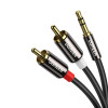 UGREEN AV116 cavo audio RCA-AUX 3,5 mm 1 m - nero