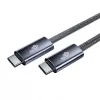 TB cavo USB 3.2 Gen 1 intrecciato USB-C-USB-C, 1 m, 100 W, nero