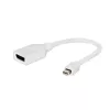 Gembird adattatore Mini DisplayPort a DisplayPort, bianco