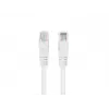 Cavo patch RJ45 Lanberg Cat5e U/UTP, 0,25 m, bianco, confezione da 10