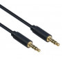 Cavo audio Mercodan Pro minijack 3,0 m, Ultra Soft