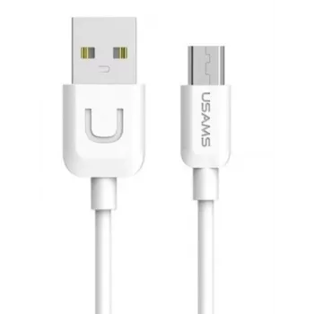 Cavo dati e ricarica rapida USAMS US-SJ098 U-Turn Micro-USB a USB, 2 A, 1 m, bianco