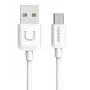 Cavo dati e ricarica rapida USAMS US-SJ098 U-Turn Micro-USB a USB, 2 A, 1 m, bianco