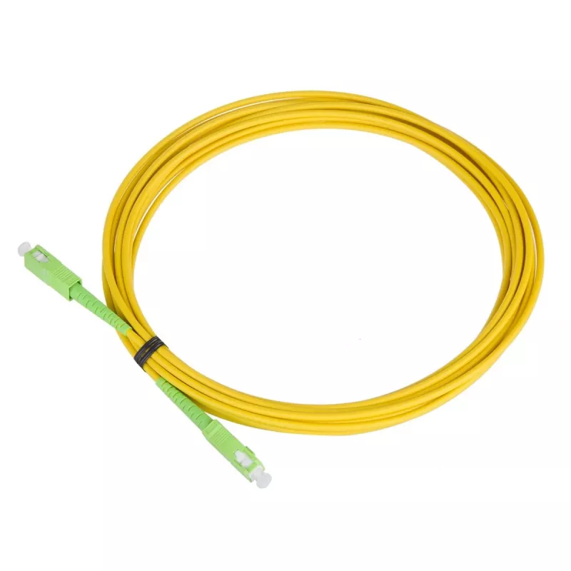 Maclean MCTV-433 cavo patch in fibra ottica SC/APC, 3 m