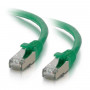 Cavo patch Mercodan Cat6a S/FTP, 0,5 m, verde