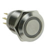 Lamptron Pulsante antieffrazione / interruttore 16mm - Silverline - blu