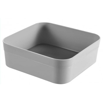 Curver Infinity Recycled Scatola per il contenimento 15x15x5 cm, grigio