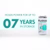 Uniross Power Plus batteria alcalina 6LR61 9V 600mAh, 1 pz.