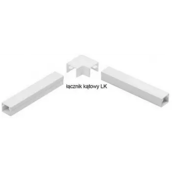 Stasiński connettore ad angolo per canale di installazione elettrica LK 40x25, bianco (1 pz.)