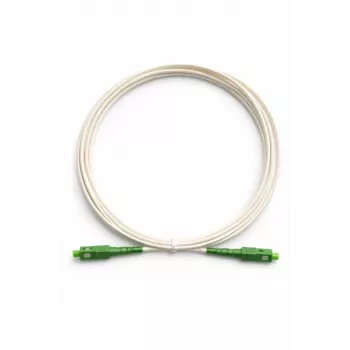 Cavo patch in fibra ottica TB SC-SC APC, 1 m, bianco