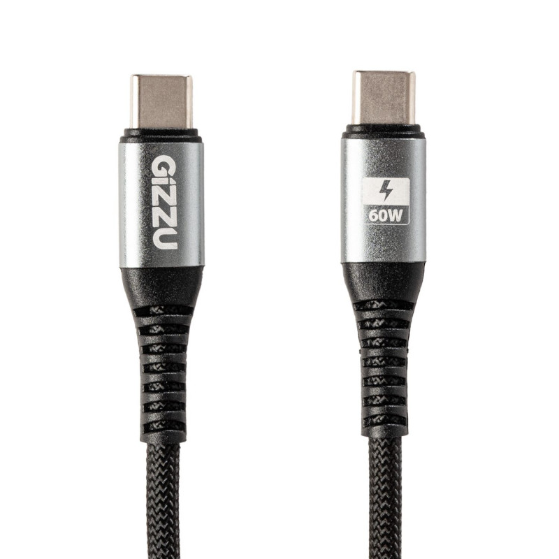 Cavo Gizzu USB-C a USB-C 60W 480Mbps, 1 m
