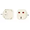 Adattatore per caricabatterie iLike UK/EU bianco