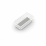 Organizer KIS Box Sistemo 2 15 x 7,5 x 5 cm trasparente/grigio chiaro