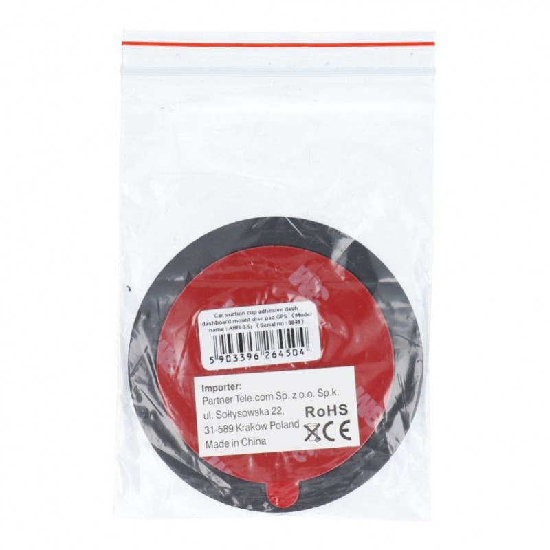 Disco adesivo OEM per cruscotto per supporti auto a ventosa (73 mm)