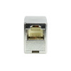 Connettore femmina inline Logilink RJ45, Cat.5e, schermato, custodia in plastica