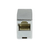 Connettore femmina inline Logilink RJ45, Cat.5e, schermato, custodia in plastica
