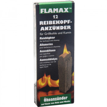 Accendifuoco ecologici Flamax 12 pz.