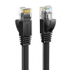 Cavo patch piatto Ugreen Cat6 U/UTP RJ45, 0,5 m, nero