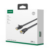 Cavo patch piatto Ugreen Cat6 U/UTP RJ45, 0,5 m, nero