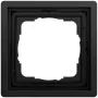 Placca di copertura GIRA 0211174 1 modulo Gira F100, nero