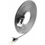 Cavo patch slim Wirewin Cat6a U/FTP RJ45, 3 m, nero