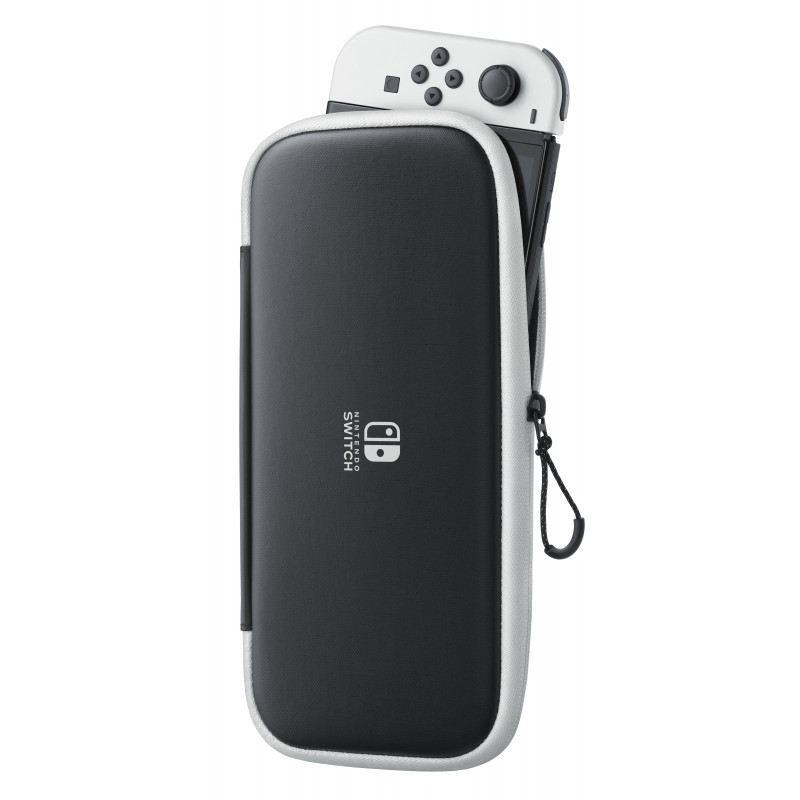 Nintendo Switch custodia e pellicola protettiva per display (nero/bianco)
