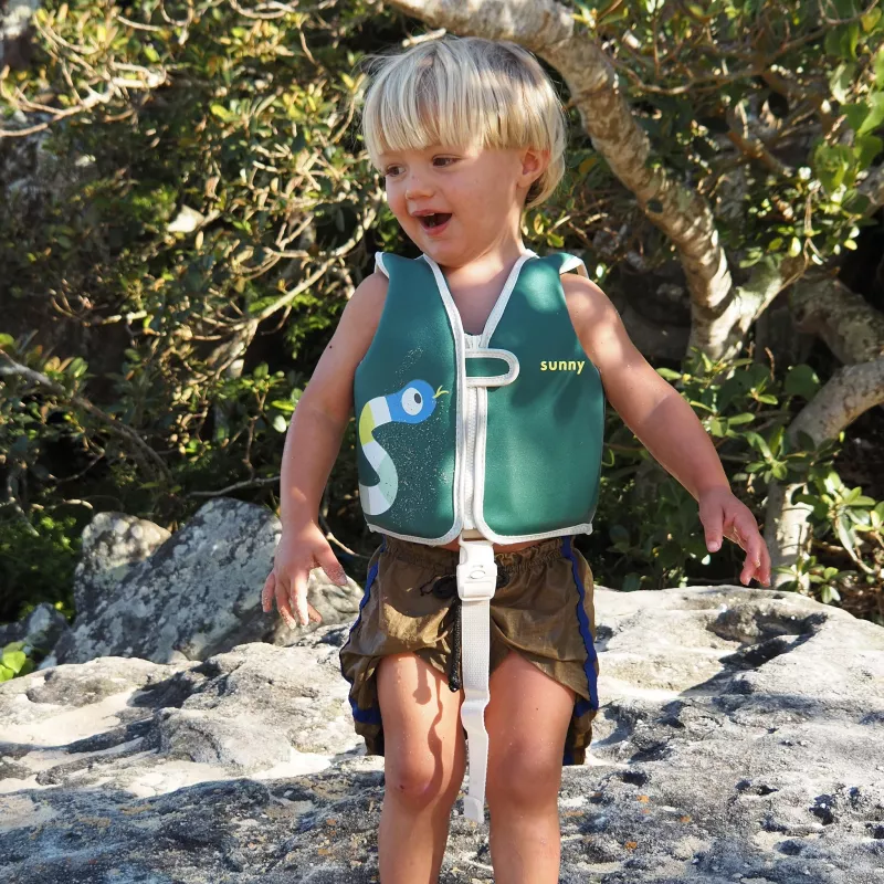 Sunnylife giubbotto salvagente per bambini (1-2 anni) – Into the Jungle