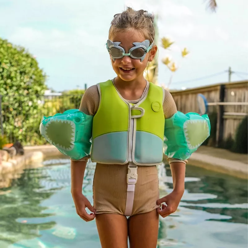 Sunnylife giubbotto salvagente per bambini (1-2 anni) – Salty the Shark