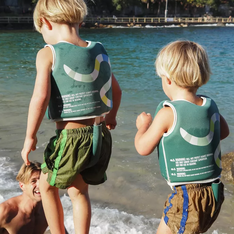 Sunnylife giubbotto salvagente per bambini (2-3 anni) – Into the Jungle