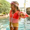 Sunnylife giubbotto salvagente (2-3 anni) – Melody the Mermaid Neon Strawberry