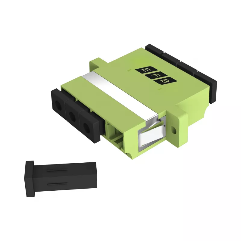 EFB Elektronik adattatore LC Quad OM5, verde lime (53335.1OM5)